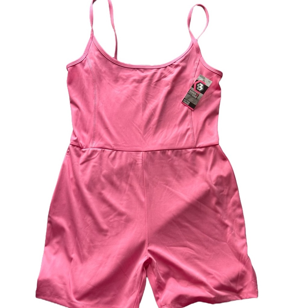 Pink Sporty Romper